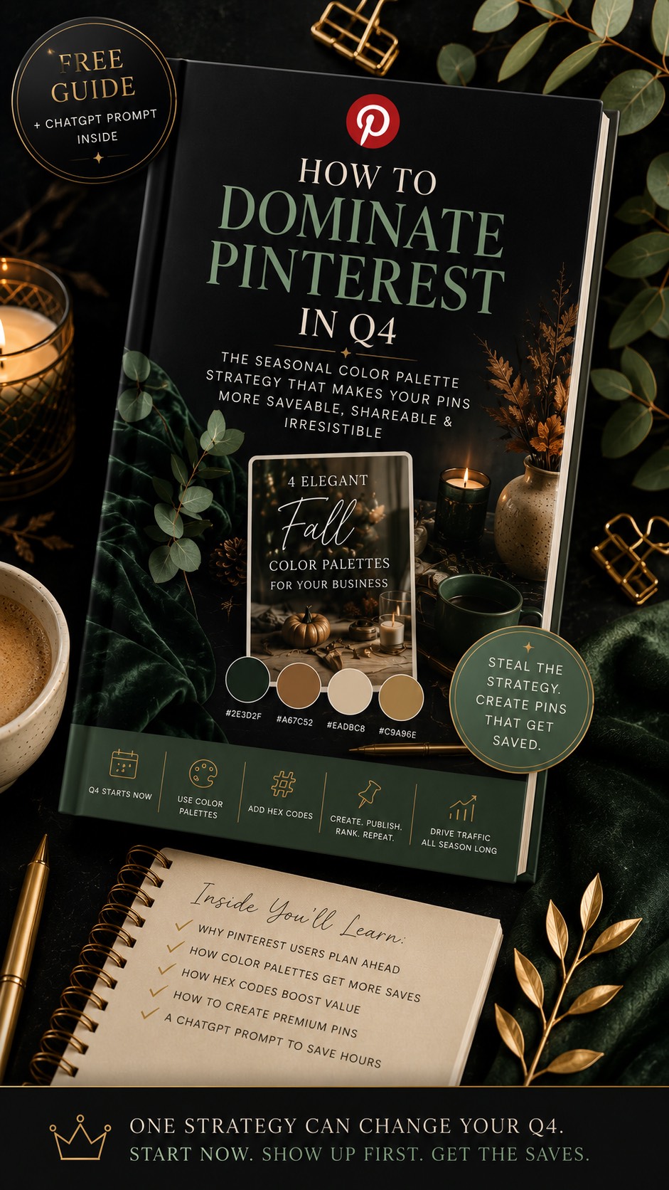 Free Guide — How to Dominate Pinterest in Q4